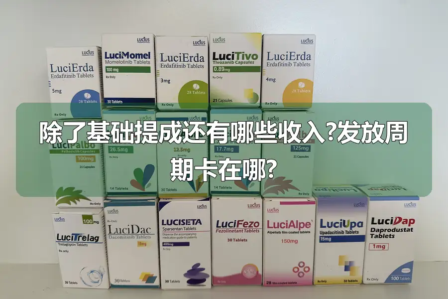 除了基础提成还有哪些收入?发放周期卡在哪?